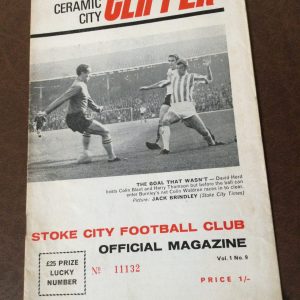 Stoke City v Chelsea Matchday Programme 1968