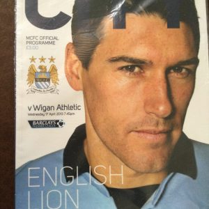 Manchester City v Wigan Athletic Matchday Programme 2013
