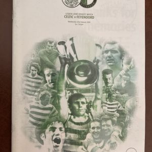 Celtic v Feyenoord Lisbon Lions Benefit Match, Matchday Programme 2003