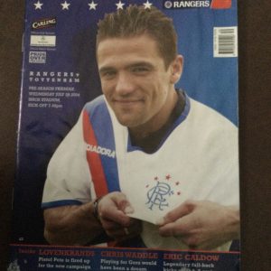 Rangers v Tottenham Hotspur Pre Season Friendly Matchday Programme 2004