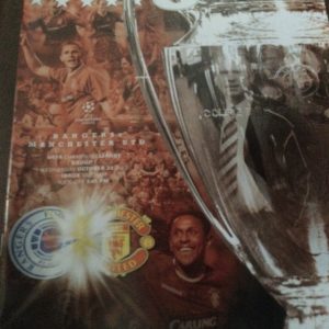 Rangers v Manchester United EUFA Champions League Matchday Programme 2003