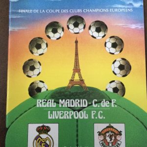 Real Madrid v Liverpool European Cup Final Matchday Programme 1981