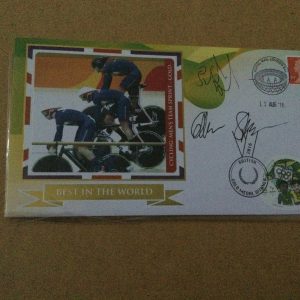 Benham Cycling Men's Team Sprint FDC Signed Rio Olymic Games 2016 Best in the World