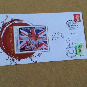 Buckingham Covers Women's Madison Best in the World FDC Signed Tokyo Olympic Games 2020