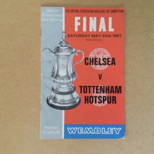 Chelsea v Tottenham Hotspur F.A.Cup Final Matchday Programme 1967