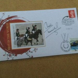 Buckingham Covers Equestrian Eventing Team FDC Signed Tokyo Olympic Games 2020
