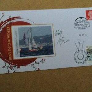 Buckingham Covers Sailing Women's 470 Class Best in the World FDC Signed Tokyo Olmpic Games 2020