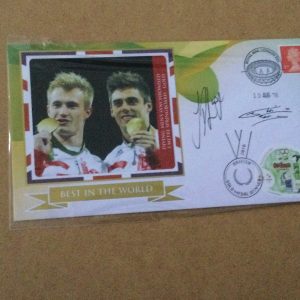 Benham Diving Men's Synchronised 3M Springboard FDC Signed Rio Olympic Games 2016