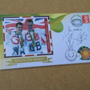 Benham Athletics Men's Triathlon FDC Signed Rio Olympic Games 2016