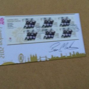 Buckingham Covers Equestrian Team Jumping Gold Medal Winner FDC Signed London Olympic Games 2012