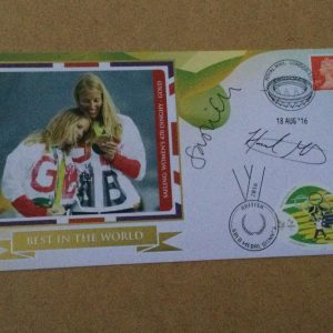 Benham Sailing Women's 470 Dinghy Best in the World FDC Signed Rio Olympic Games 2016
