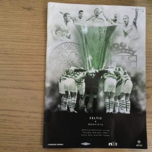Celtic v Boavista UEFA Cup Semi Final Matchday Programme 2003