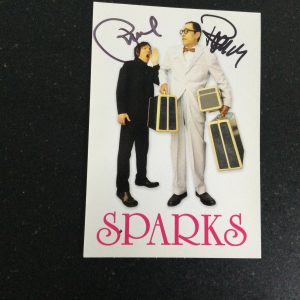 SPARKS Collection of Signed Photographs, Discs and 7in Single