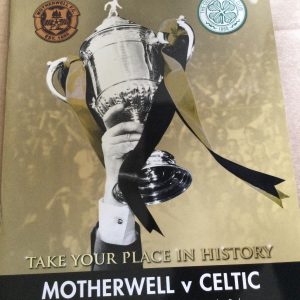 Motherwell v Celtic Scottish Cup Final Matchday Programme 2011