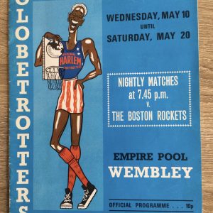 Harlem Globetrotters Show Souvenir Programme May 1972