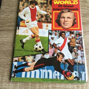 SHOOT'S Magazine Booklets All Star Line-Up 1971,Stars of the World 1972 and My Magic Moment in Football 1973