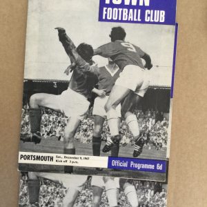 Ipswich v Portsmouth & Plymouth Matchday Programmes 1967
