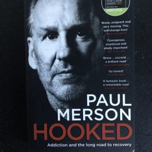 Paul Merson “Hooked” Paperback Signed c/w C.O.A. 2022