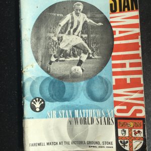 Sir Stan Matthews XI v World Stars Farewell Match Matchday Programme 1965