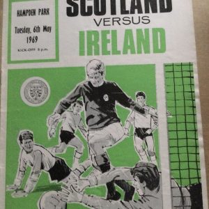 Scotland v Northern Ireland British Championship Matchday Programme 1969