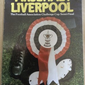 Arsenal v Liverpool F. A. Cup Semi Final Matchday Programme 1980