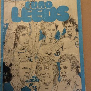 Leeds United v Barcelona European Cup Semi Final Matchday Programme 1975