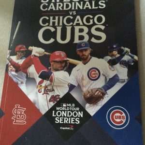 St. Louis Cardinals v Chicago Cubs MLB World Tour London Series Match Programme 2023