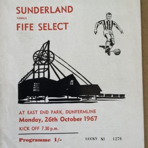 Sunderland v Fife Select Michael Colliery Disaster Fund 1967