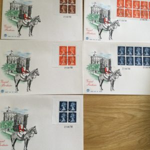 Stuart F.D.C. Great Britain set of five postmarked Windsor 1988