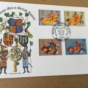 Philart Great Britons F.D.C. National Trust of Scotland Bannockburn 1974