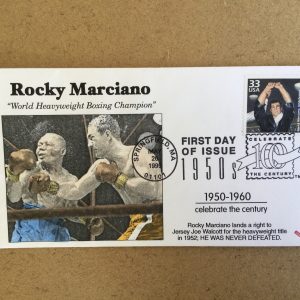 Rocky Marciano Celebrate the Century FDC Dynamite Covers 1999