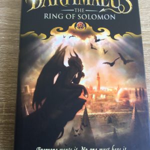 Bartimaeus The Ring Of Solomon Hardcover and The Amulet of Samarkand Paperback by Jonathan Stroud Signed Hardcover 2004/2010