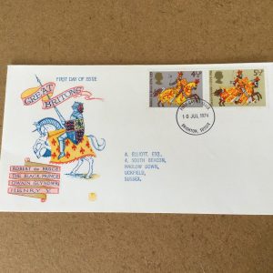 Stuart Great Britons Robert The Bruce FDC 1974