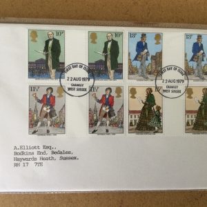 A Death Centenary of Sir Rowland Hill FDC 1979