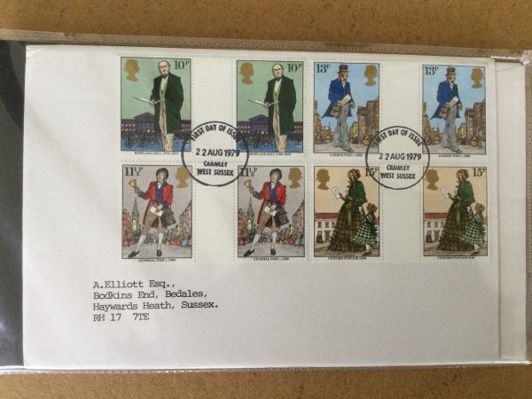 A Death Centenary of Sir Rowland Hill FDC 1979