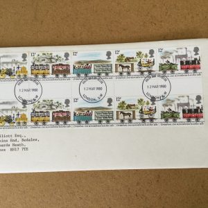 150th Anniversary of Liverpool and Manchester Railway FDC 1979