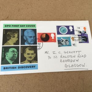 GPO British Discovery and Invention FDC 1967