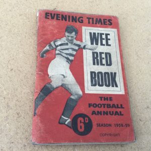 EVENING TIMES, WEE RED BOOK The Football Annual Season 1958 -1959
