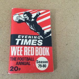 EVENING TIMES, WEE RED BOOK The Football Annual Season 1979 - 1980
