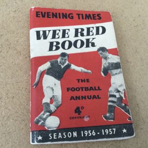 EVENING TIMES, WEE RED BOOK The Football Annual Season 1956 -1957