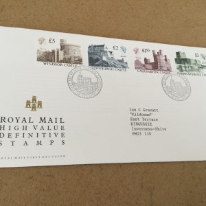 Royal Mail High Value Definitive Stamps FDC 1988