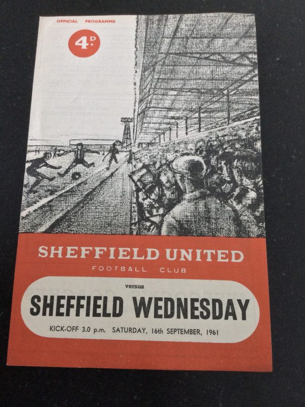 Sheffield United v Sheffield Wednesday F.A.Cup, Sheffield Wednesday, Burnley, Burnley F.A. Cup & Manchester United Match Day Programmes 1960, 1961 & 1962 - Image 2
