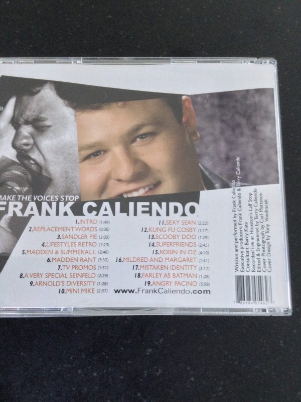 Frank Caliendo, American Hi-Fi and Butterfly Boucher Signed C.D.s - Image 4