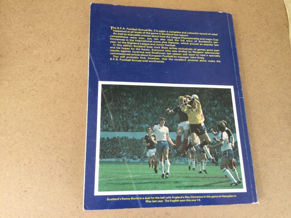 Scottish Football A Pictorial History by Kevin McCarra & SFA Football Annual No2 edited by Ian Peebles Softcovers 1979 & 1984 - Image 5