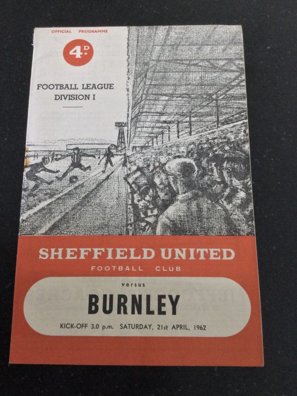 Sheffield United v Sheffield Wednesday F.A.Cup, Sheffield Wednesday, Burnley, Burnley F.A. Cup & Manchester United Match Day Programmes 1960, 1961 & 1962 - Image 3