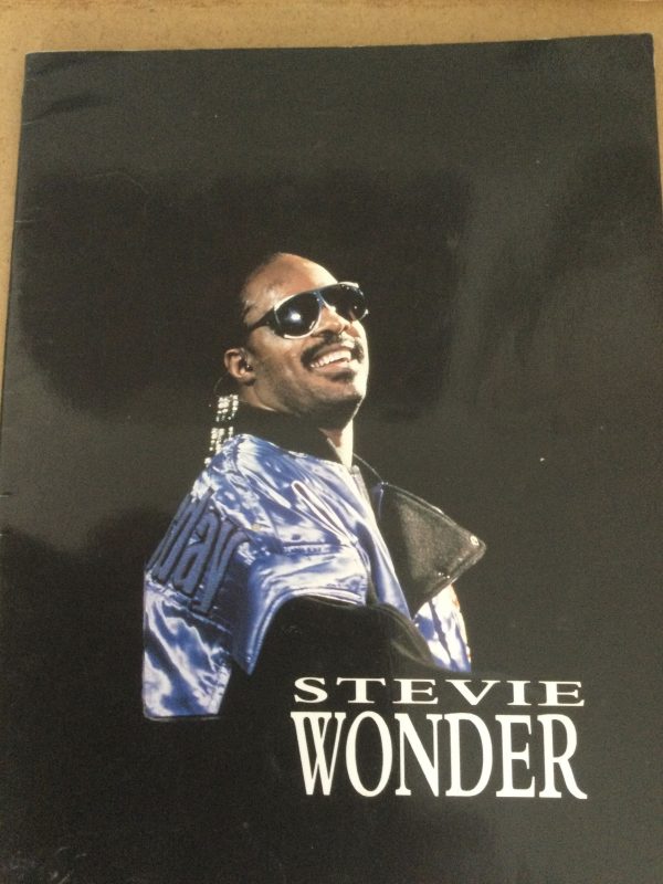 Stevie Wonder U.K. Concert Tour Programme 1987