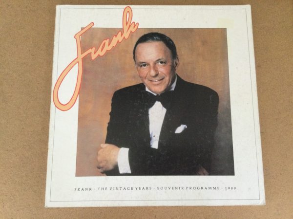 Frank Sinatra, Frank, The Vintage Years U.K. Concert Souvenir Programme 1980
