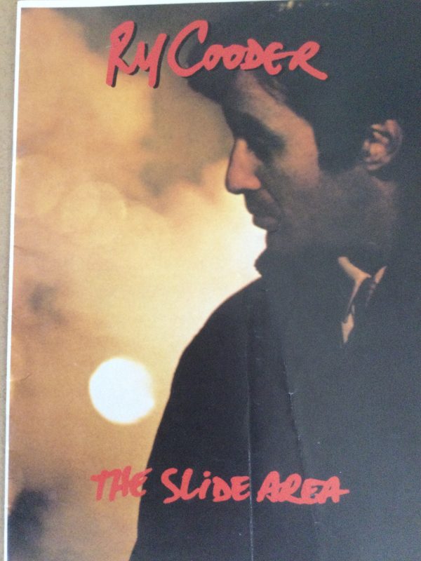 Ry Cooder The Slide Area U.K. Concert Tour Programme 1982