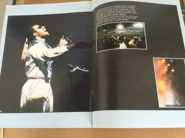 Stevie Wonder U.K. Concert Tour Programme 1987 - Image 2