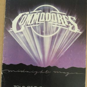 Commodores Midnight Magic, World Concert Tour Programme 1979